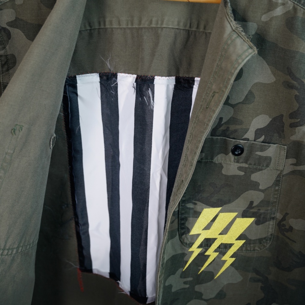 Custom Camo Button up - Picture 5 of 8